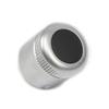 Car Audio Knob Volume Control Knob Silver Color Stable Characteristics Brand New Condition For S6 C6 2007-2010