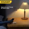Essager 15W magnetisk trådløs lader for iPhone 15 14 13 12 for Airpods Pro 3 i 1 Qi trådløs ladepute for iWatch hurtiglading