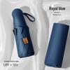 Ultra-Light Black Capsule Umbrella: Sun and Rain Protection