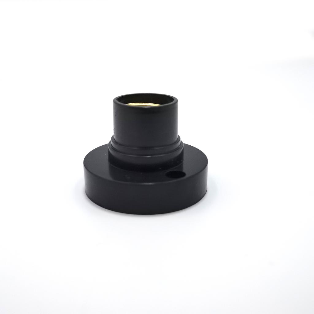 5pcs/lot Plastic E14 Base with Hole for Wire, Screw Light Bulb Lamp Socket Holder, White Base Lamp Socket, Led Light Bulb Holder