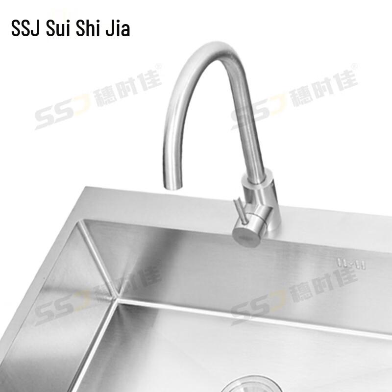Suishijia 304 Stainless Steel Single Bowl Kitchen Sink