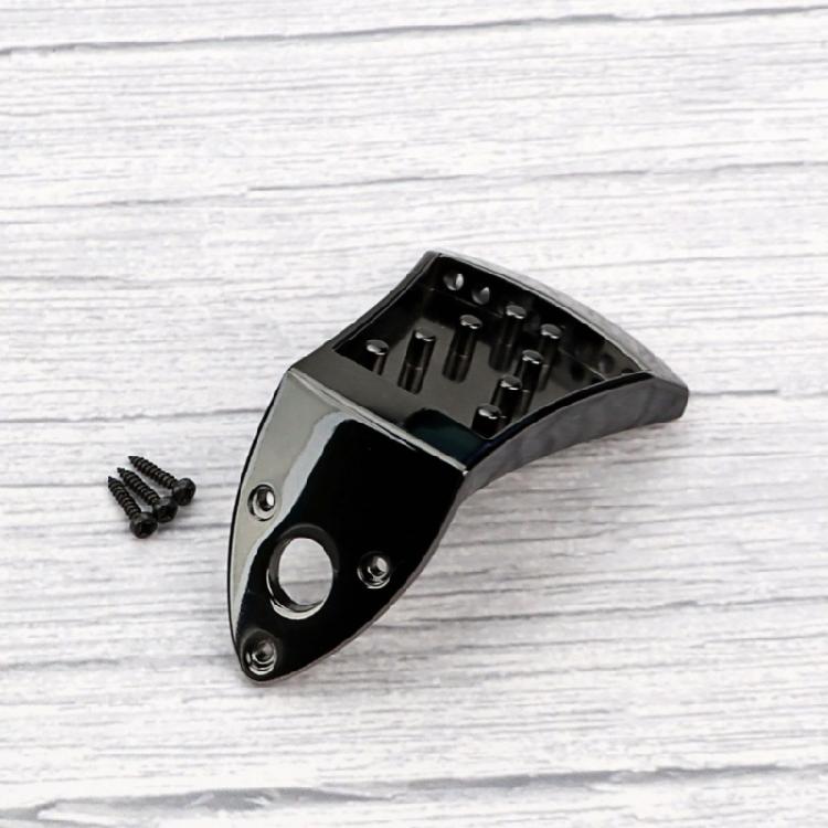 Metal Triangular Mandolin Tailpiece Mandolin Replacement Tailpiece for 8 String Mandolin Guitar Easy Installation