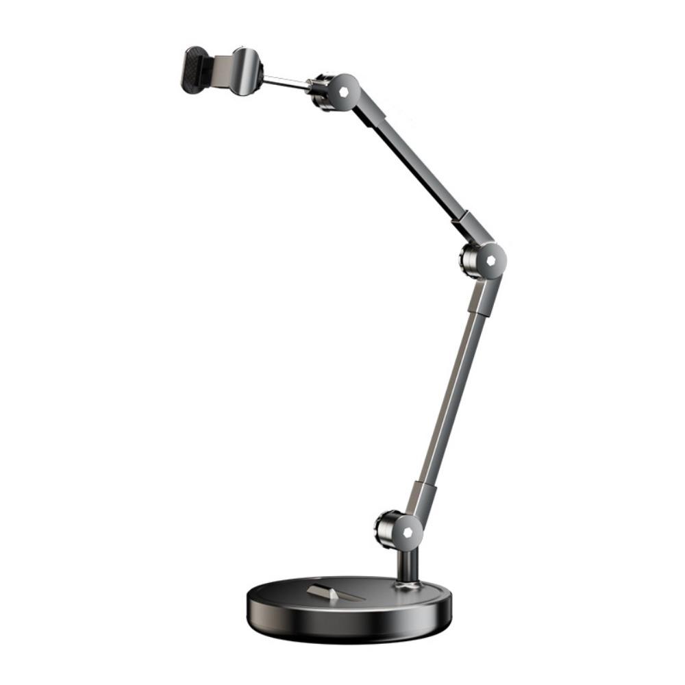 Stable Base Telescopic Phone Stand 360° Rotate Desktop Phone Holder Tablet Stand Live Learning