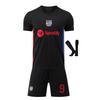 Barcelona Lewandowski 2024/25 Home Jersey Set Black Fan Version Soccer Uniform