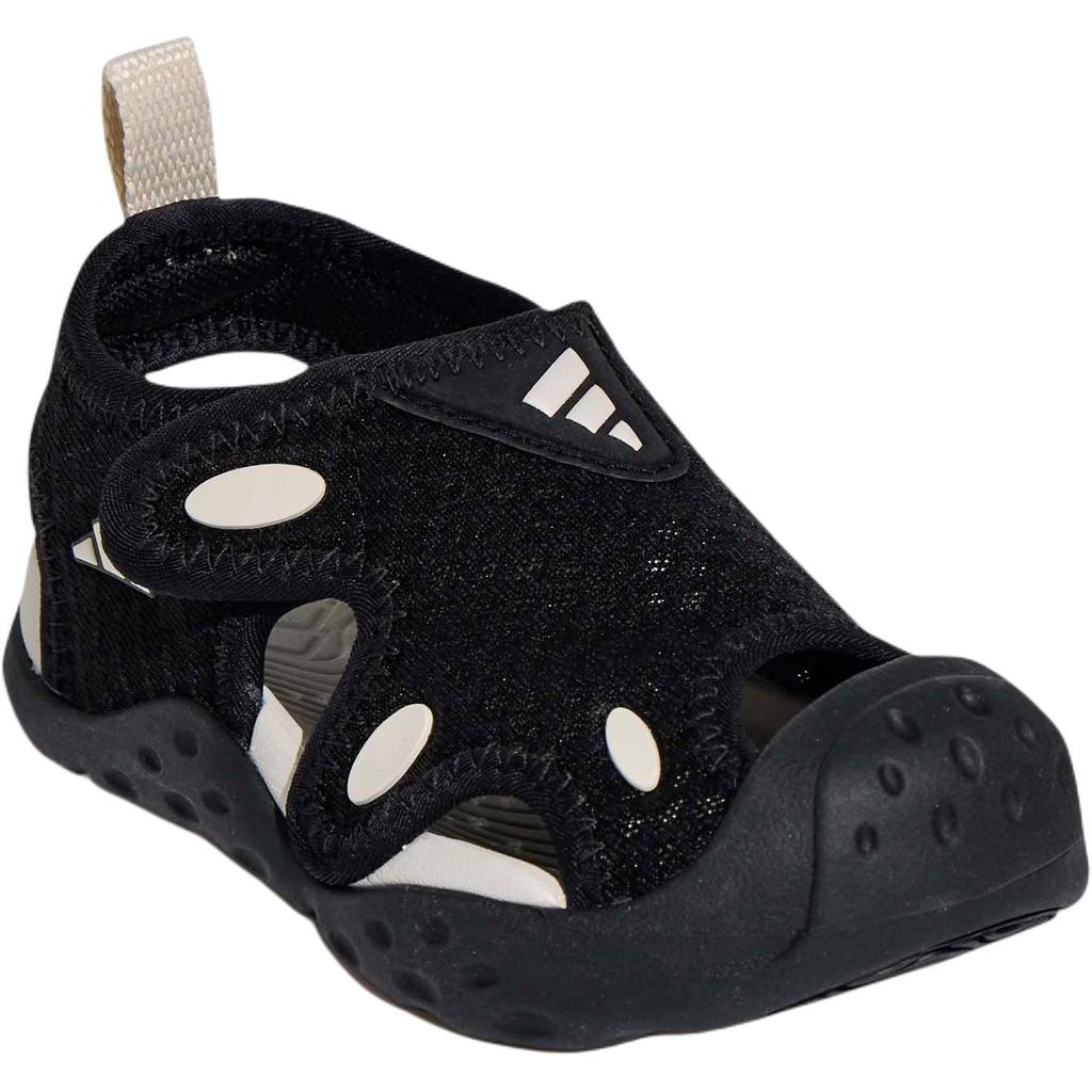 Adidas Starstride Comfortable Slip Resistant Durable Quick Dry Low Top Walking Shoes Baby Shoes Black KI6483