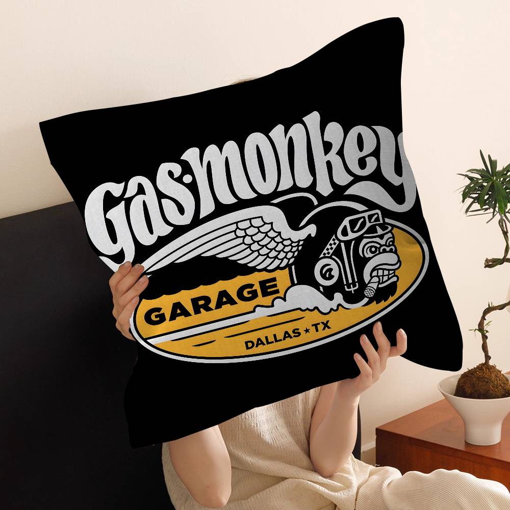 GGas MMonkey GGarage Logo Pillow Anime Pillow Sofa Bed Head Pillow Cover Cushion Cover x cm Fashion