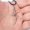 Game Peripherals Melina Black Knife Cosplay Prop Necklace Dark Wind Lrregular Necklace Pendant Choker for Friends Gift Jewelry