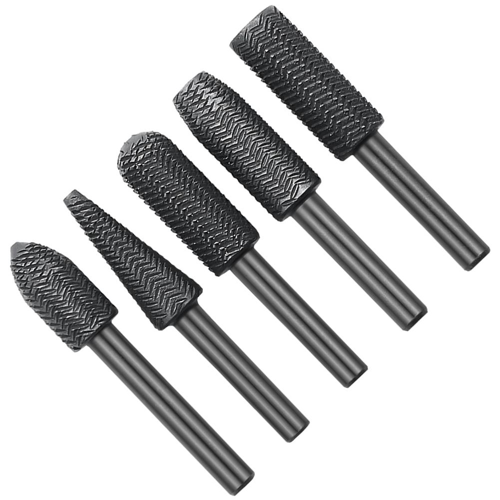 Rotary Rasp File 5Pcs Set Electric Grinding Home Garden