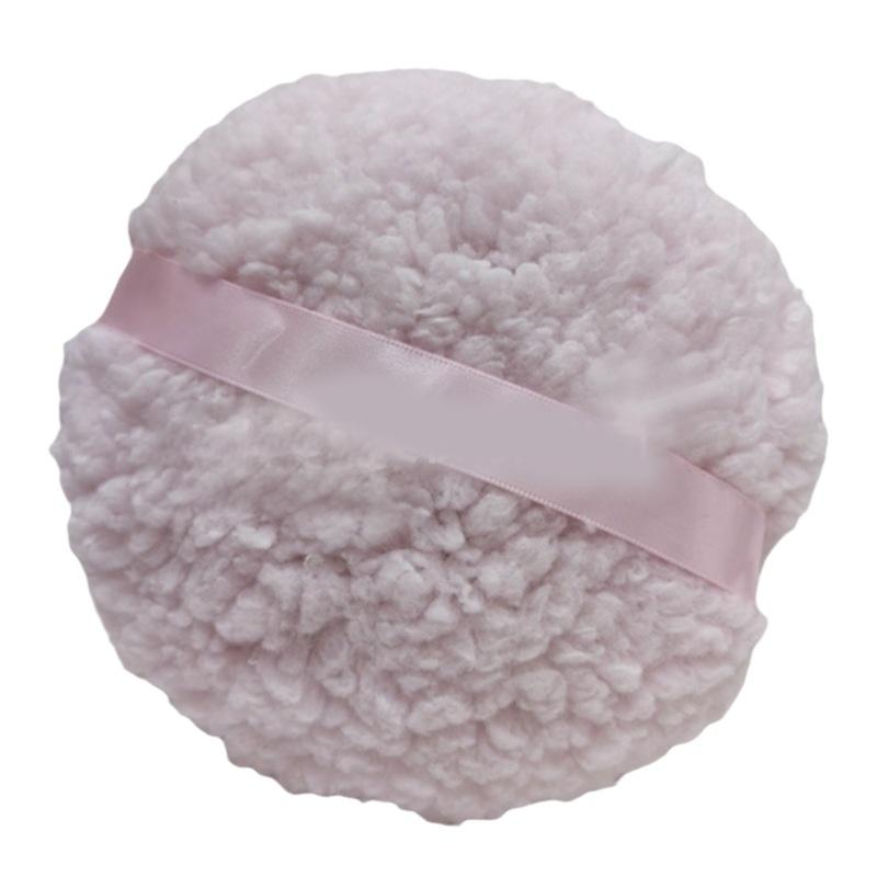 15Cm Extra Large Powder Puff Oversize Long Plush Body Powder Applicator Easy To Hold Oversize Dust Puffs For Body Face Powder