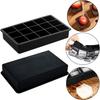 4/6/8/15 Grid Big Ice Tray Mold Giant Jumbo Large Food Grade Silicone Ice Cube Square Tray Mold DIY Ice Maker Ice Cube Tray