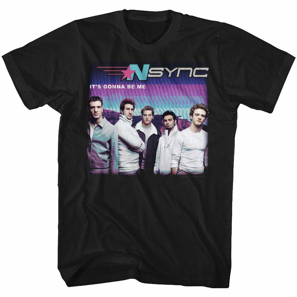 NSYNC It Gonna Be Me Black Adult T-Shirt XXL