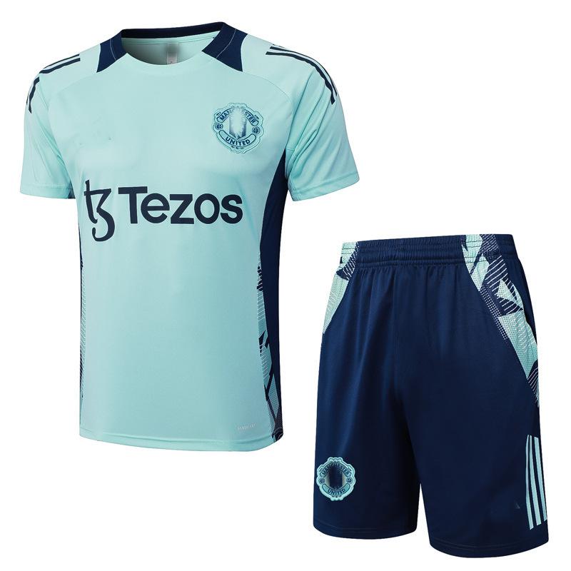 Football Training Jersey 2425 Riyadh Chelsea Barcelona Paris Real Madrid Arsenal Jersey Short-Sleeved Set