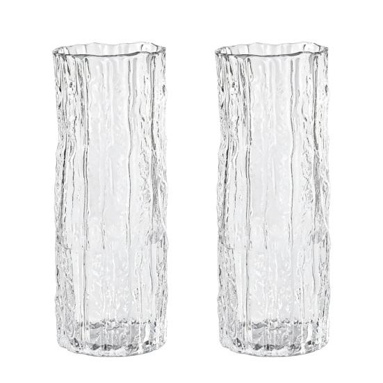 Glass Cylinder Vase for Table Centerpiece Thickened Modern Clear Flower Vase for Wedding Party Living Room Bedroom Decor
