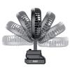 Portable Cordless Fan Rechargeable Personal Desktop Table Fan for Indoor Outdoor Tent Travel BBQ Fishing Jobsite