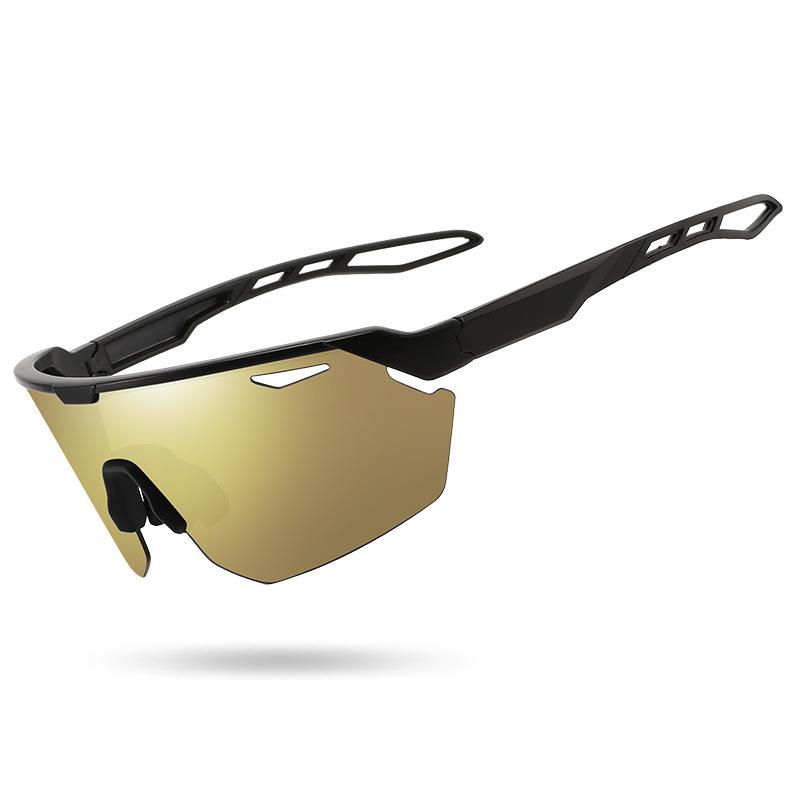 New European American Men's Outdoor Sports Sunglasses Goggles Women's Colorful UV Resistant Glasses Cycling