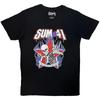 Sum 41 All Killer No Filler Skeleton Premium Carbon Finish 100% Cotton T-shirt Mens Womens Tees Top