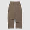 UMBRO Hbl Garment Dyed Graphic Wide Straight Sweatpants Brown (Uq323Cfp98)