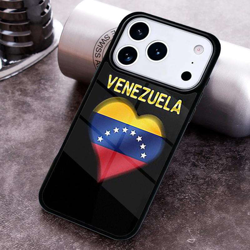 Flag of Venezuela Soft Phone Case for iPhone 17 16 15 Pro Max Air 14 13 12 11 Plus Shockproof Cover
