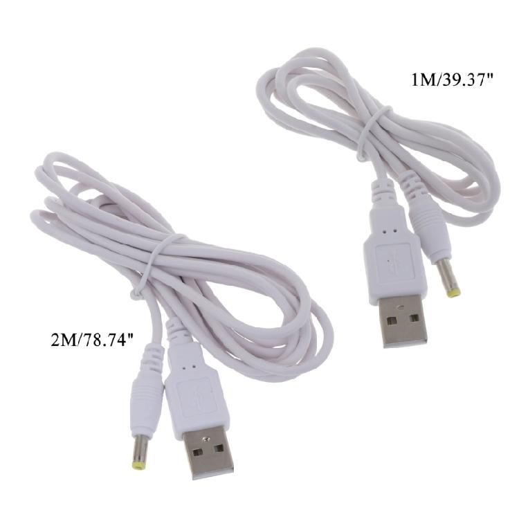 USB to 4.0x1.7mm Power Cord, 1-Pack USB 2.0 A Type Male to 4.0x1.7mm DC 5V Power