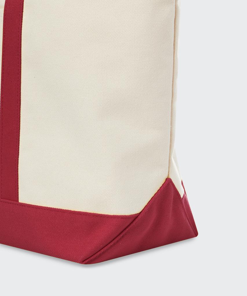 Musinsa Standard Daily Canvas Tote Bag [Ivory/Red]