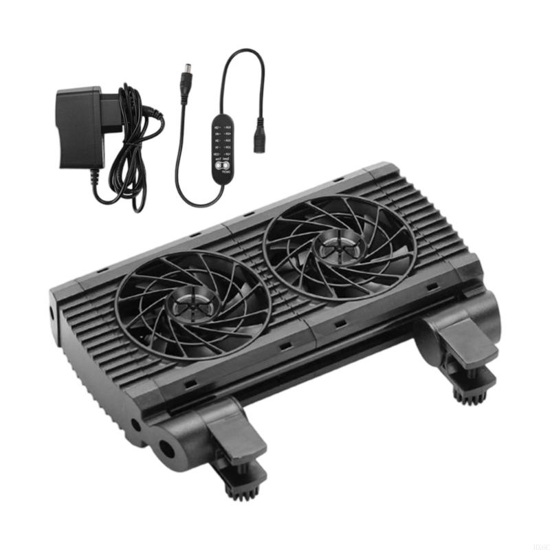 5 Level Speed Adjustable Cooling Fan Low Noise Cooling Device For Fishtanks Water Habitats Efficient Aquariums Clamp Fan HX6C