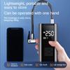 Portable Tire Inflator Rechargeable Electric Inflator For Car Bicycle Digital Air Compressor Football Ball Inflator Pump