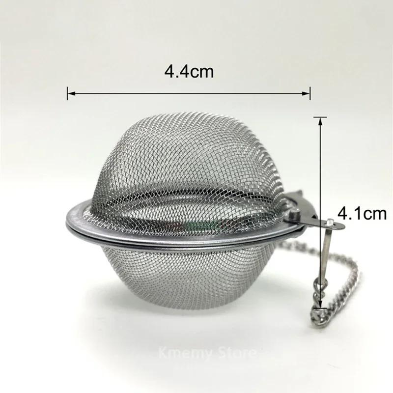 

Oval Heart Sphere Shape Spice Seasoning Tea Strainer with Chain Stainless Steel Mesh Ball Tea Coffee Filter Basket Infuser Tools