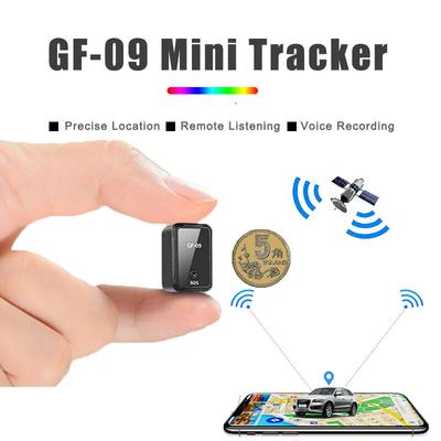 GF-09 Mini Dispositivo Rastreador GPS Localizador de Rastreamento em Tempo Real GPS Carro Mais Antigo APP Controle Remoto Rastreamento Registro Remoto Suporte Cartão TF