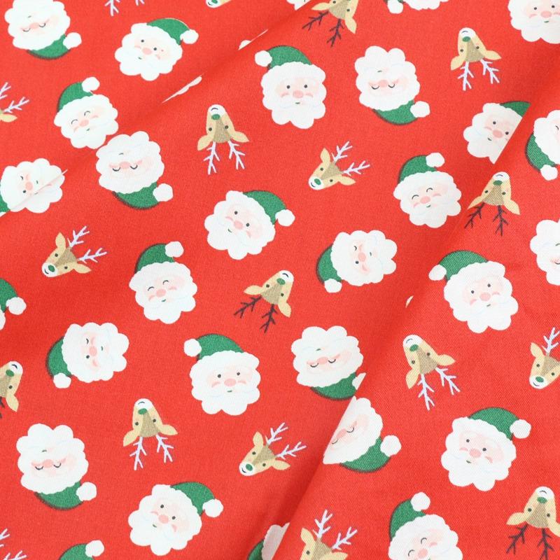 Christmas Series Twill Cotton Fabric Patchwork Tissue Cloth  DIY Needlework Sewing Quilting Handmade Material Tecido