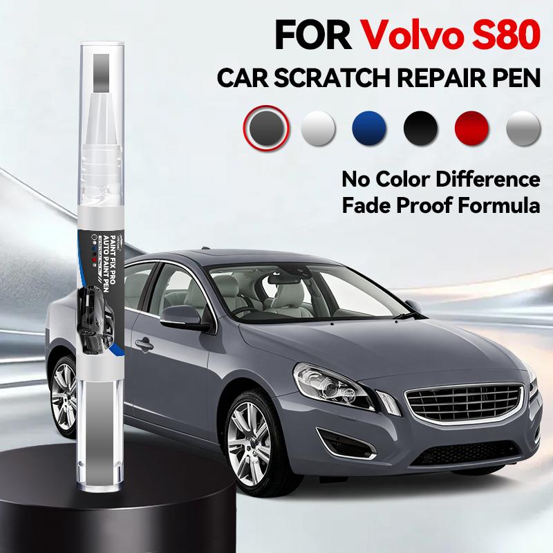 

Purpose Vehicle Car Paint Repair Pen For 1998-2016 VOLVO S80 Paint Scratch Repair Accessories Blue 705 Silver 711 Black 452 Whit