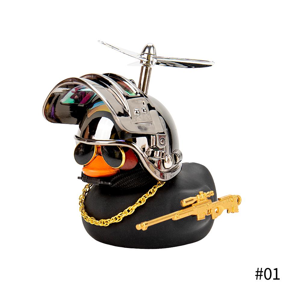 Cycling Lights Bicycle Lights Duck with Helmet Small Broken Wind Yellow Duck Road Bike Motor Helmet Riding Bicycle Accessories