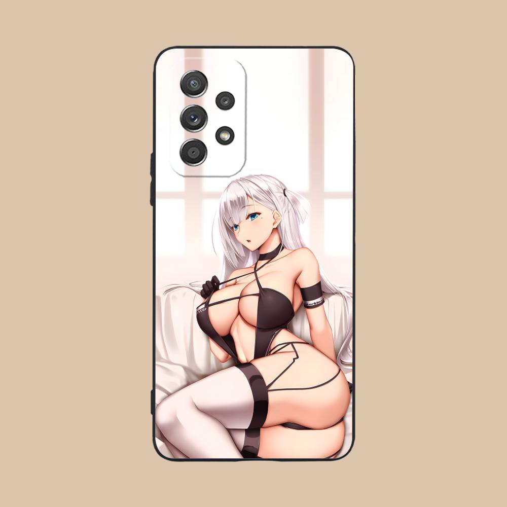 Azur Lane Shoukaku Phone Case for Samsung Galaxy M55 54 42 35 34 33 32 23 22 15 14 13 12 F55 5G Soft TPU Shockproof Cover Galaxy F04