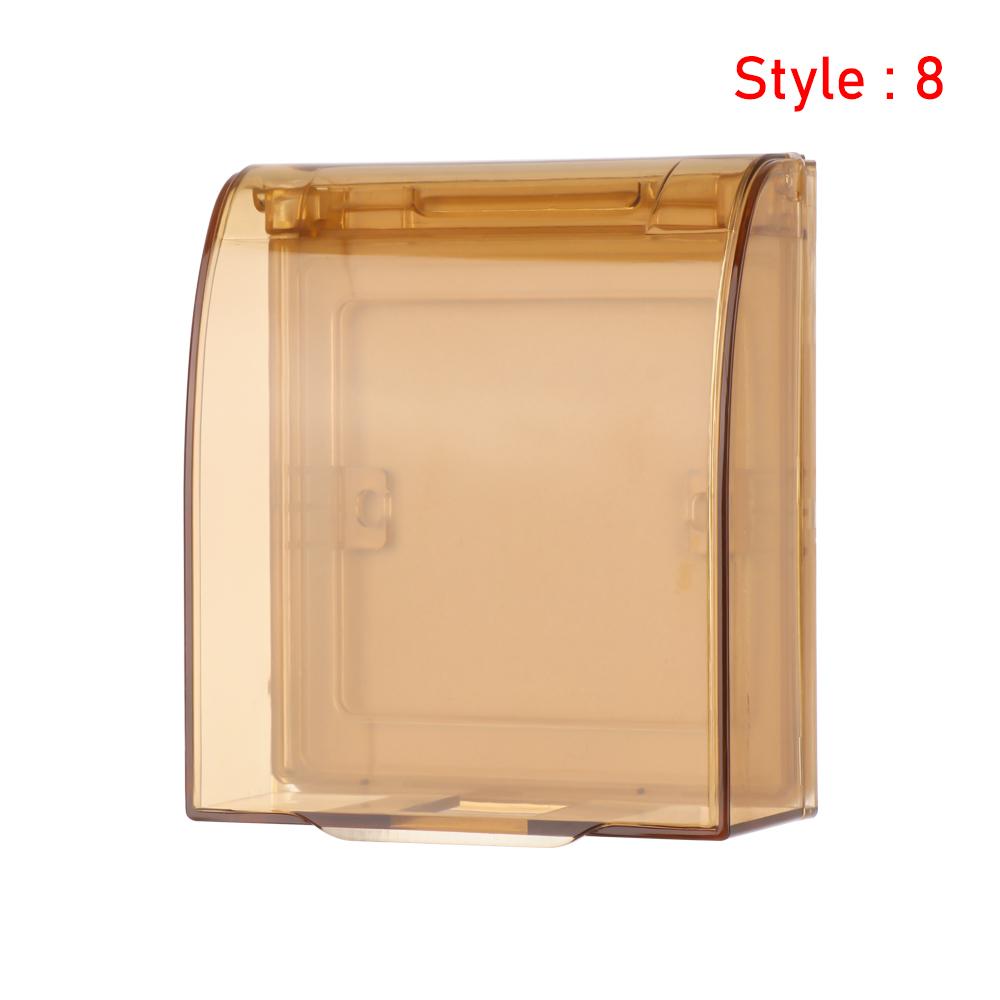 1 buc. 86 tip de protecție dublă priză capac pentru priză electrică cutie de siguranță pentru copii cutie impermeabilă articole de baie