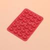 2pcsThickened Silicone Suction Cup 24Square Suction Cups Mobile Phone Tablet Luggage Suction Cup Universal Strong Adhesive Stand