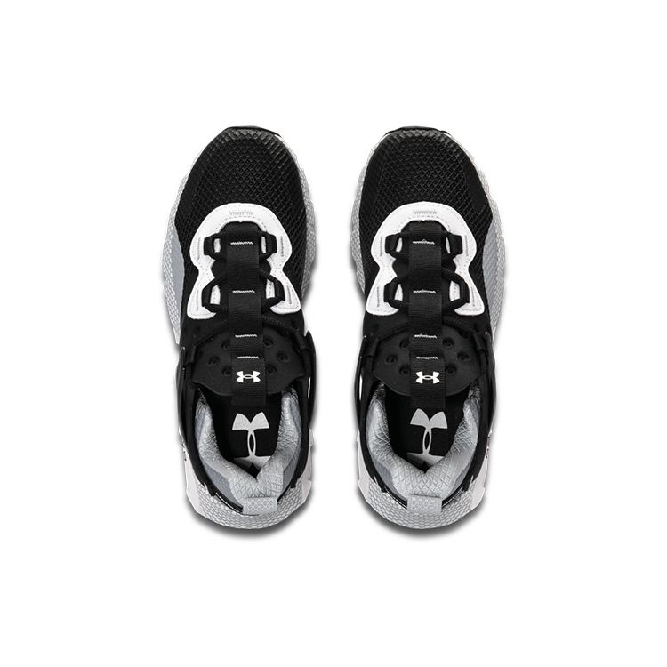 Under Armour Hovr Mega Movement NM Comfortable Versatile Breathable Lightweight Low-Top Casual Shoes Women Sneaker Black 3023873-005