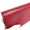 BVLGARI Bulgari Bulgari Logo Clip Bi-fold flap Long Wallet Leather Red