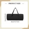 Outdoor Storage Bag Canvas Camping Equipment Organizer Tent Stakes Zipper Carrying Portable