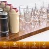 6 Pieces Acrylic Shelf Separators Shelf Organizers Dividers Clear and L Shape Design For Storage Cabinet And Display
