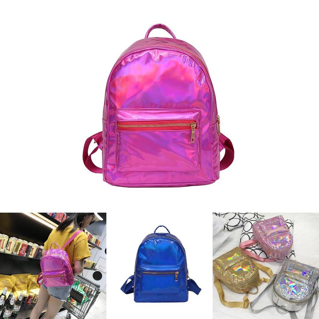 Luxurious Women's Backpack Shoulder Bag For School And Travel In Pu Leather