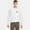 Levis Loose Fit Crew Neck Pullover Long Sleeve Sweatshirt Men Sweatshirt White 38712-0072