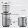 Compacts Light weight Cup Rustproof Cup Durability Outdoor Picnics Mugs for Camping and Everyday Use