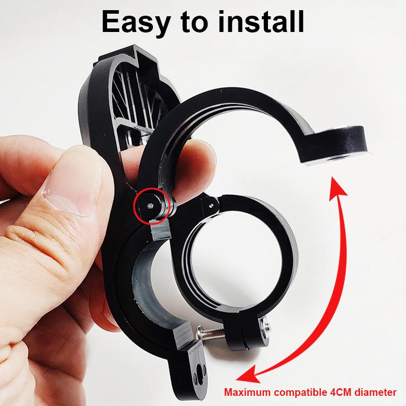 Bicycle Light Holder MTB Bike Headlight Extension Bracket Stand Bike Headlamp Handlebar Central Mount Cycling Accessories