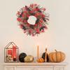 Halloween Wreath Scary Black Bat Horror Decor Front Door Wall Window Home Festive Atmosphere Decoration