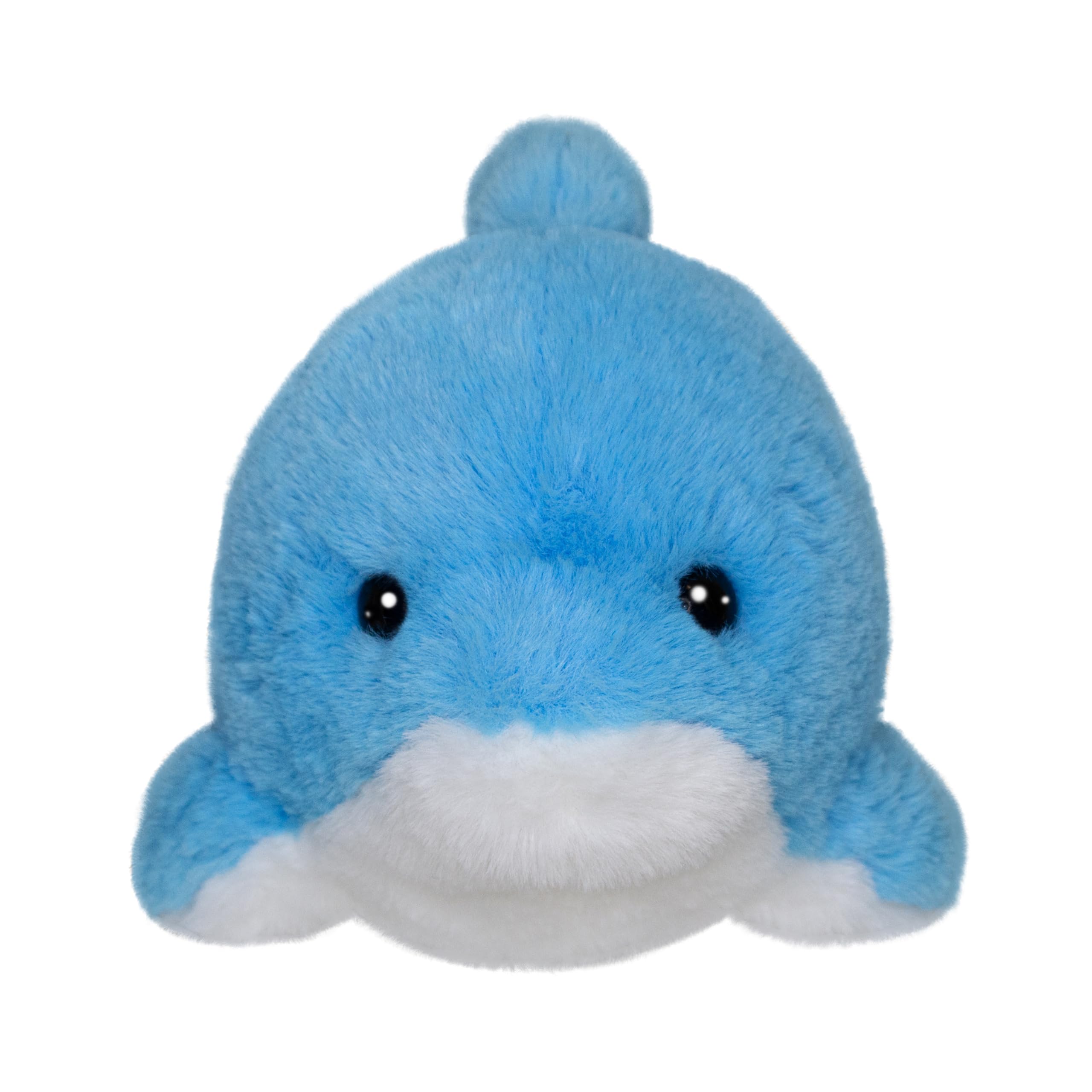 

AURORA Plush New Aqua Fluffy Marine Medium Toy, Kids, Dolphin, синій