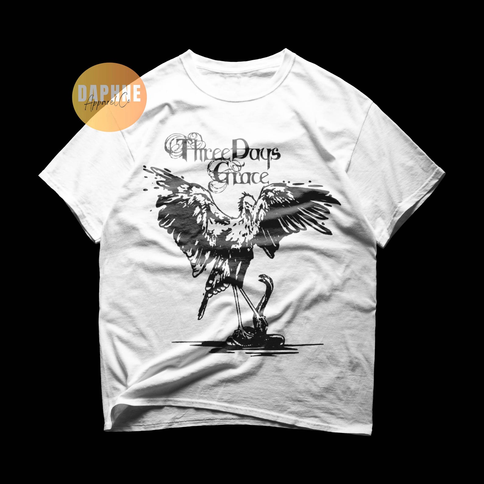 Three Days Grace T shirt: Vintage 90s Rock Band Tee XL