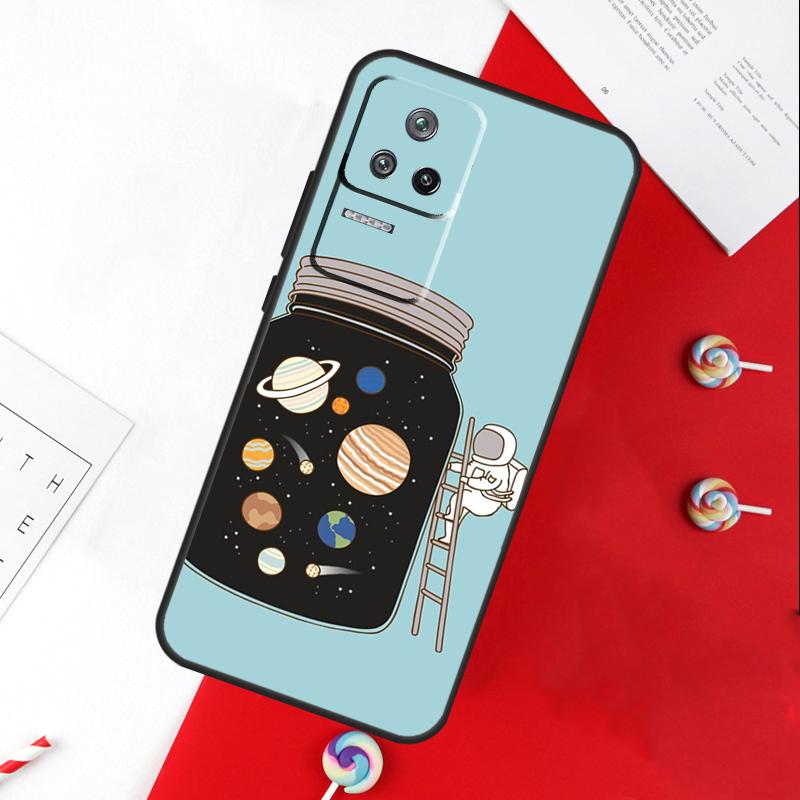 Space Planets Solar System Cover For Xiaomi 15 Ultra 13 14 11T 12T 13T 14T Pro POCO X7 Pro X3 X5 X6 M6 F5 F6 Pro Case