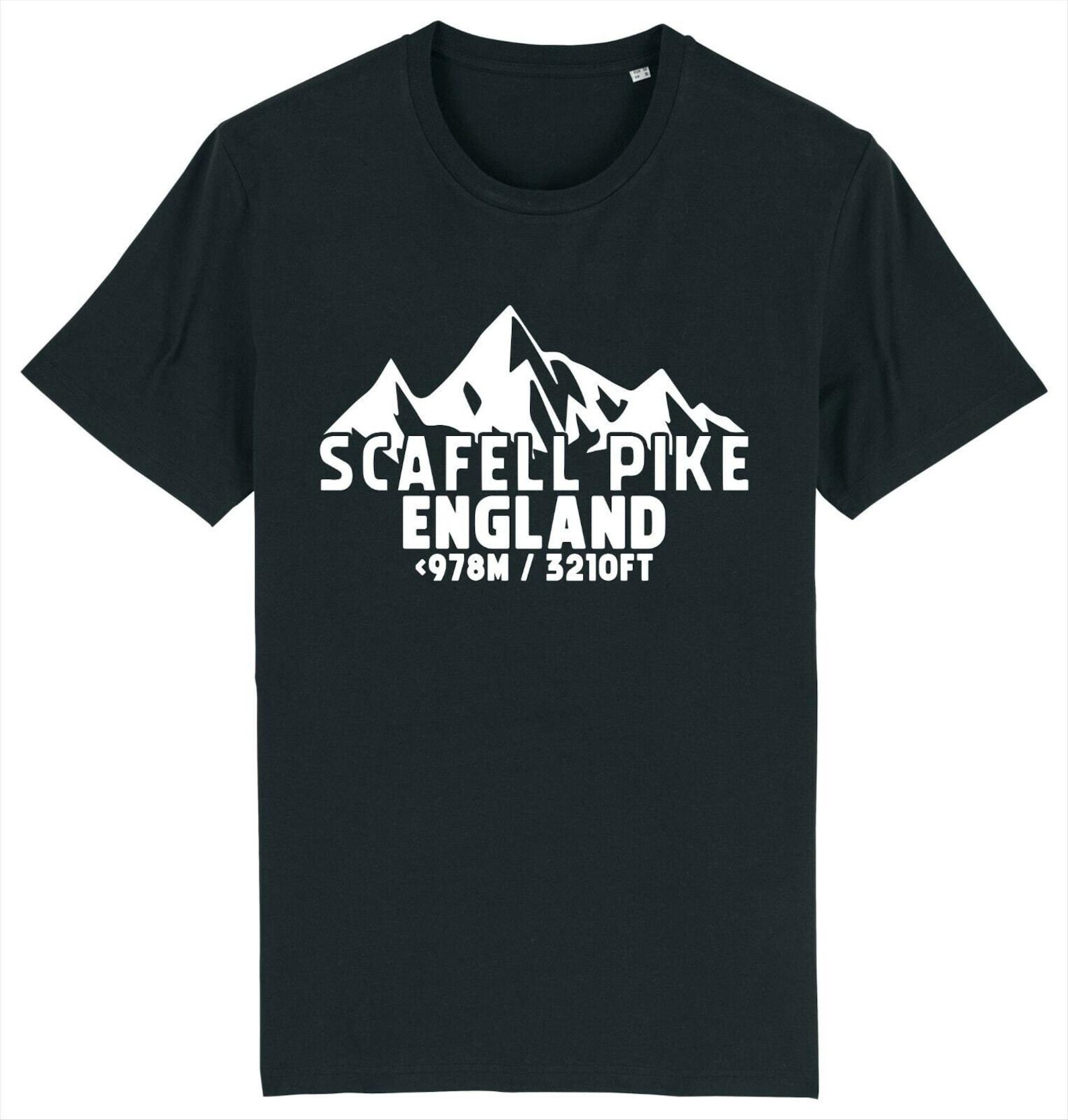 Scafell pike england walking challenge t-shirt S разноцветный