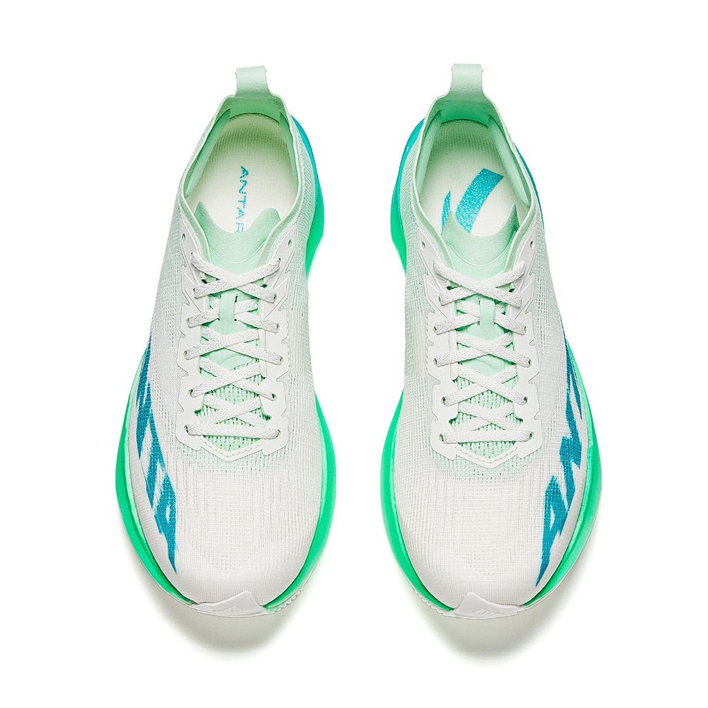 Anta Speed Vanguard Training Shoes Women Running Shoes White Green Blue 922545570-2