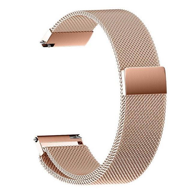 Metal Strap for Fossil Gen 6 5E 5 Lite 4 3 Q Carlyle HR Hybrid 42mm 44mm 45mm Magnetic Watchband Stainless Steel WristBand