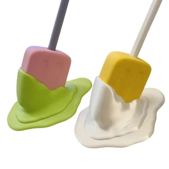 Melting Popsicle Pen Holder 3D Printed Desk Organizer for Pens Pencils Creative Desktop Decor for Home Office School Unique Gift for Students Artists